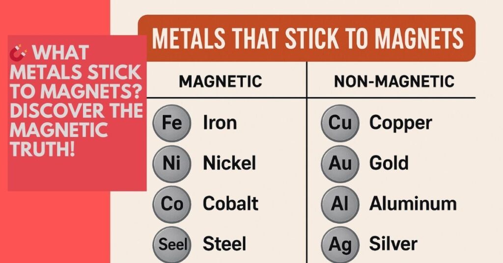 What Metals Stick to Magnets?